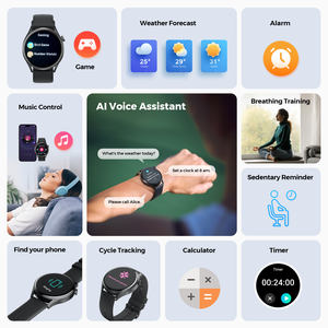 Reloj <span class=keywords><strong>Soundpeats</strong></span> 4 BT5.2 <span class=keywords><strong>Bluetooth</strong></span> llamando diseño de moda OEM y color negro 109 Modo deportivo Batería de larga duración deportes - Product Image 5