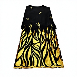 High Quality Woven Combed Cotton Voile <b>Fabric</b> Breathable Embroidery Traditional Multicolour Women's Thoub Lafaya Sudanese <b>Medium</b> - Product Image 1
