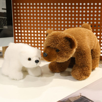 Nouvelle Peluche Ours Personnalisée 2026 – Cadeau en Peluche pour Enfants : Ours Noir, Ours Brun, Ours Polaire