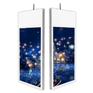 Écran d'affichage numérique double face ultra fin à haute luminosité pour vitrine de magasin, suspendu au plafond, pour la publicité numérique en magasin - Product Image 1