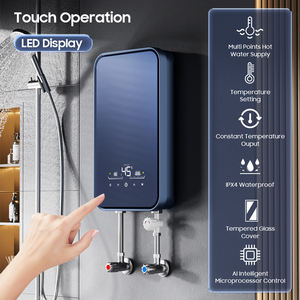 Scaldabagno Elettrico Istantaneo Smart per Tutta la <span class=keywords><strong>Casa</strong></span> 16kW 18kW 20kW 24kW Trifase Senza Serbatoio per Doccia e Bagno - Product Image 2