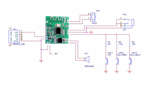 บอร์ดเครื่องขยายเสียงโมดูล XRT-M621บลูทูธโมโนบลูทูธ5.0กำลังเสียงคุณภาพสูงไร้สายพลังงานต่ำ - Product Image 4
