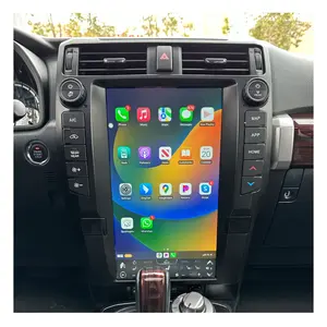 15.6 "Android 12 Carplay Gps Navi Tesla tipi dikey ekran otomatik Headunits araba radyo Toyota 4Runner için 2010 2018 2022 2024