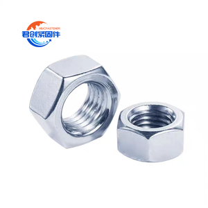 DIN 934 thép carbon <span class=keywords><strong>Tiny</strong></span> Nut cho công nghiệp khai thác mỏ M6 Hex Head Nut mạ kẽm mạ kẽm - Product Image 1