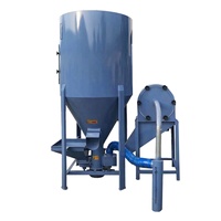 Mélangeur de nourriture de poulet de porc de ferme de haute qualité Machine de mélangeur de moulin d'alimentation de volaille et de bétail