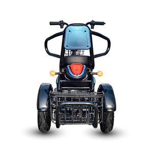 Tricycle électrique HLD 500w à carrosserie ouverte, scooter électrique à <span class=keywords><strong>3</strong></span> <span class=keywords><strong>roues</strong></span>, 2 places, <span class=keywords><strong>moto</strong></span> électrique, trike, vélo électrique d'extérieur pour adultes - Product Image 5