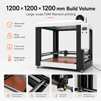 Imprimante 3D industrielle automatique FDM à filament, nouvelle, vente directe fabricant, taille d'impression 1200 mm, plateau chauffant, charge 50 kg, prix usine, vente en gros
