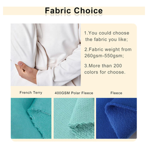 Blanc personnalisé sérigraphie coton français éponge cordon pull à capuche surdimensionné épais unisexe coton de haute qualité - Product Image 2