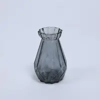Çin ucuz uzun silindir cam ve kristal vazolar çiçekler için