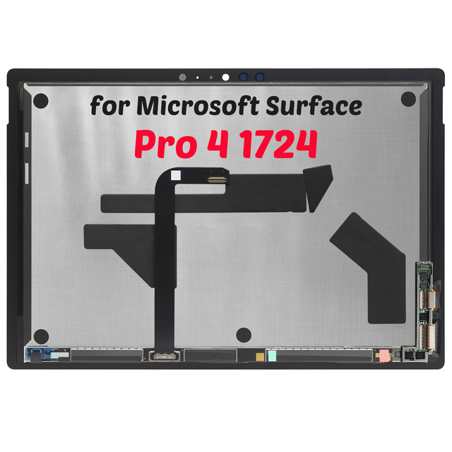 12.3inch for Microsoft Surface Pro 4 1724 LCD Touch Screen Display Digitizer Assembly 2736x1824 Screen Replacement