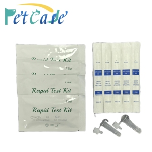 Kit De Teste Rápido Prueba Rápido Felino Canino veterinário diagnóstico Fip Fcov Ehr Ccv y Cdv Cpv Toxo Cpiv Cav Gia Fpv Ag Ab Como Teste - Product Image 4