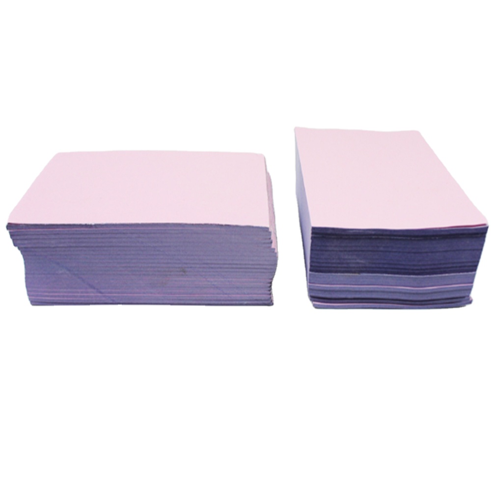 Rolo de papel de carbono dental dois lados