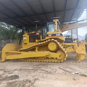 รถดันดินตีนตะขาบ Caterpillar D8R มือสองจากญี่ปุ่นแท้ เครื่องยนต์ CAT 3406 รถดันดินขนาดกลาง พร้อมหัวริปเปอร์ สำหรับงานก่อสร้างปรับระดับพื้นดิน - Product Image 1