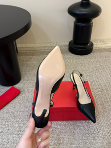 Tacones de Punta con Correa Trasera Ajustable y Hebilla para Mujer, Estilo Valentino, para Uso Diario - Product Image 6