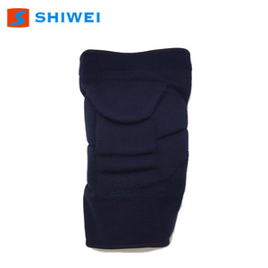 Genouillère Shiwei noire, haute élasticité, protection en éponge, pour danse, volley-ball, football, absorption des chocs, taille L adulte, lot de 1 - Product Image 3
