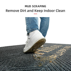 ALLEVI <span class=keywords><strong>Heavy</strong></span> <span class=keywords><strong>Duty</strong></span> 10MM Espesor Alfombrilla de puerta comercial Alfombrilla de entrada personalizada Alfombrilla de bienvenida - Product Image 4