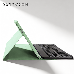 Étui clavier magnétique détachable SYX pour <span class=keywords><strong>iPad</strong></span> 10,2 pouces (9e/8e/7e génération) avec support pour stylet et protection intégrale - Product Image 4