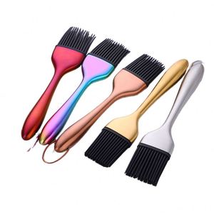 Pinceau à pâtisserie en acier inoxydable résistant aux hautes températures - Passe au lave-vaisselle et au four - Outils de cuisson écologiques de qualité supérieure - Product Image 2