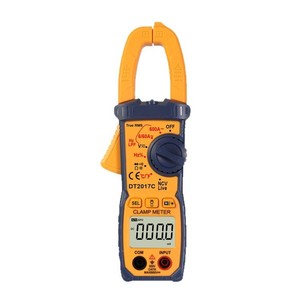 Đồng hồ kẹp kỹ thuật số thông minh dt2017c thực hiện các phép đo nhiệt độ và dòng điện thấp - Product Image 1
