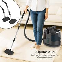 Nettoyeur de tapis portable à vapeur, puissant, pour nettoyage à sec et humide, professionnel, pour tissus, tapis, canapés