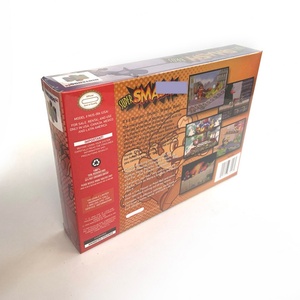 กล่องเกมส์คุณภาพสูง Usa Super Smash Bros สำหรับเครื่อง 64 บิต กล่องกระดาษแข็งหนาพร้อมถาดใส่ตลับเกมส์ สำหรับเปลี่ยนกล่องตลับเกมส์ N64 - Product Image 4