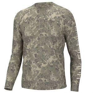 Vêtements de pêche à séchage rapide haute performance UPF50 Hoodie <span class=keywords><strong>Protection</strong></span> <span class=keywords><strong>UV</strong></span> Vêtements à manches longues Jersey Ensemble homme bébé Chemises Vêtements de pêche - Product Image 3