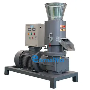 China professional wood pellet manufacturing equipment grass straw sawdust wood pellet maker press machine