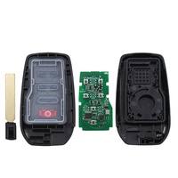 Llave Inteligente Universal Lonsdor LT20-10 con Carcasa, Chip 8A+4D para T-oyota Lexus Board 3041, Compatible con K518 Pro, K518ISE y KH100+