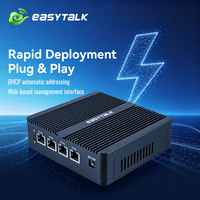 Easytalk M200 X86 刀片式机架安装迷你服务器，本地部署，可容纳 50 个用户，8GB，酒店通讯系统，PTT，CE，私模对讲机库存