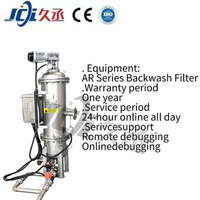 Filter Saringan Backwash SS304/316L Otomatis untuk Air Sirkulasi Sungai dan Danau