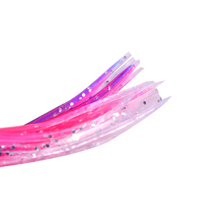 Échantillon <span class=keywords><strong>gratuit</strong></span> 6 pièces/sac 12cm Jupes <span class=keywords><strong>de</strong></span> calmar entièrement luminescentes Leurre pour marlin, thon, mahi-mahi, gros gibier, pêche en eau salée, leurre <span class=keywords><strong>de</strong></span> traîne - Product Image 5