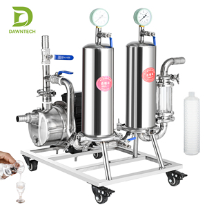 Máquina de Filtración de Doble Membrana Microporosa de Acero Inoxidable para Purificación de Líquidos como Vino, Whisky y Licores, para Cervecerías Comerciales - Product Image 2
