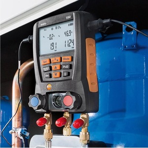Testo 550 Smart Basic Jauge électronique de réfrigérant intelligente, mesure haute et basse pression, fabriqué en Allemagne - Product Image 4