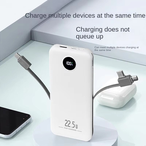 Power Bank PD22.5W a Ricarica Super Veloce con Spina, Batteria Portatile in Plastica da 10000mAH, Power Bank Personalizzabile per Regali e Vendita all'Ingrosso - Product Image 2