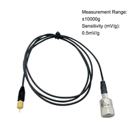 Capteur d'accélération de cisaillement en céramique piézoélectrique IEPE en gros, sortie 5V, fréquence 1-10kHz pour la surveillance des vibrations industrielles