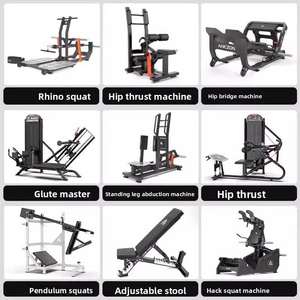 Equipo de Entrenamiento Glúteo Multifuncional de Acero de Alta Gama, Máquina para Estirar Piernas y Hacer Ejercicios de Puente de Cadera para Gimnasios Comerciales - Product Image 3