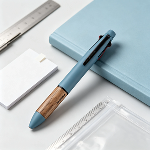 ปากกาอเนกประสงค์ Uni MSXE5-KF-05 Jetstream x karimoku 4-in-1, ปากกาลูกลื่น 4 สี + ดินสอกด 0.5 มม. - Product Image 3