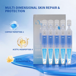 Suero Facial Personalizado de Dosis Única con Péptidos de Cobre y Colágeno Soluble Ghk-cu para la Piel del Rostro, Antiarrugas y Reparador - Product Image 4