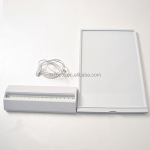 Rechargeable A4 Double-Sided Desktop <strong>LED</strong> Photo Frame <strong>Table</strong> Top Stand clear Acrylic Picture Label <strong>Holders</strong> <strong>Menu</strong> <strong>Holder</strong> Lightbox - Product Image 4