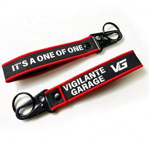 Wholesale Custom Logo Wristlet Lanyard Keychain Short Strap Carabiner Badge Holder Accessory With Eagle Hook - Product Image 2