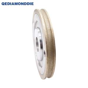 Disco de Diamante Sinterizado de 150 mm con Borde de Metal para Pulir Bordes de Vidrio, Piedra y Biselado - Product Image 3