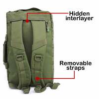 Sac à dos tactique 30L 3 en 1 Sac à bandoulière simple, sac à main décontracté et sac à dos Bug Out Grand sac à dos pour ordinateur portable pour hommes Sac à dos