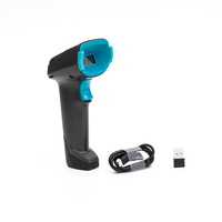 Lector de código de barras QR USB J2R rentable GUOTAO Reemplazable DS2278 Escáner de código de barras 2D inalámbrico para almacén
