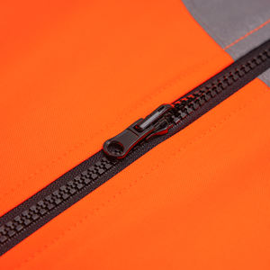 Chaleco de Seguridad Reflectante Reversible de <span class=keywords><strong>Alta</strong></span> <span class=keywords><strong>Visibilidad</strong></span> con Certificación CE ANSI Clase 2, Bolsillos, Transpirable, <span class=keywords><strong>Polar</strong></span>, Impermeable y Protector - Product Image 5