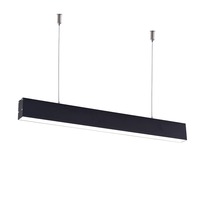 Dimmable Aluminium Lumière Linéaire 0-10V Pendentif Plafonnier Linkable LED Lustres pour Hôtels Bureaux Suspendus Lumières pour Intérieur