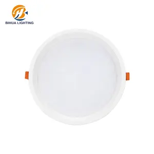 High Quality Indoor Home Office Round 7 12 15 20 30 watt Smd Recessed Mounted Led Ceiling Panel Light