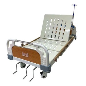 Letto Ospedaliero Manuale Economico a 3 Manovelle per Pazienti, per Cliniche e Ospedali - Product Image 2