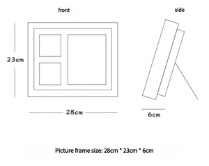 Baby <strong>Hand</strong> and Footprint <strong>Kit</strong> Baby <strong>Casting</strong> <strong>Kit</strong> with Deep Display Frame - Product Image 6