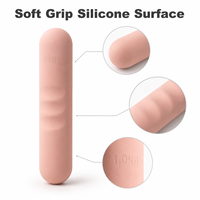 FLOWA Ensemble d'haltères de Pilates en silicone à prise souple, avec conception en paire, poids de main pour l'entraînement au Reformer et au yoga en studio