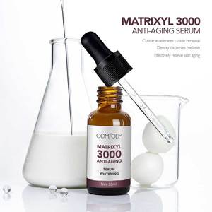 Mascarilla Facial antiarrugas, suero Facial brillante, con etiqueta privada, orgánico, Oem MATRIXYL 3000 + péptido + Ginseng + té polipheno vegano - Product Image 2